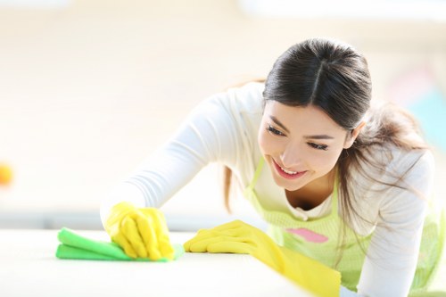 Deep mattress cleaning equipment in use on a luxury bed